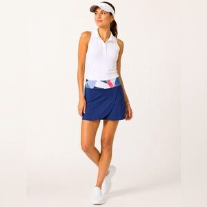 NWT Callaway Truesculpt Golf Skort Women’s Small Blue UPF 40 Stretch Skirt